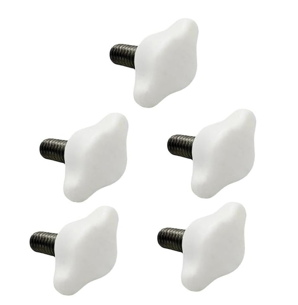 Perilla Marine City para base de mástil de bandera y poste de soporte para cubierta de barco (paquete de 5 piezas)