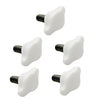 Marine City Flagpole Base Nylon Knobs & Cover Support with Stainless Steel Stud (5 Pcs)