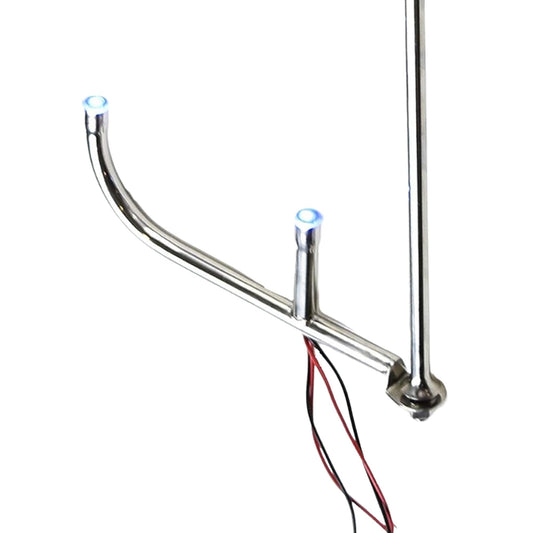 Marine City 304 Stainless Steel Wind Direction Indicator Light – LED Holder