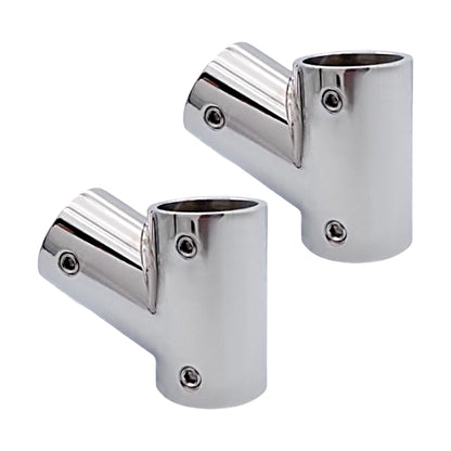 Marine City Stainless Steel 3-Way Tee Connector Hand Rail Fittings– 45°/60°/90° Marine City