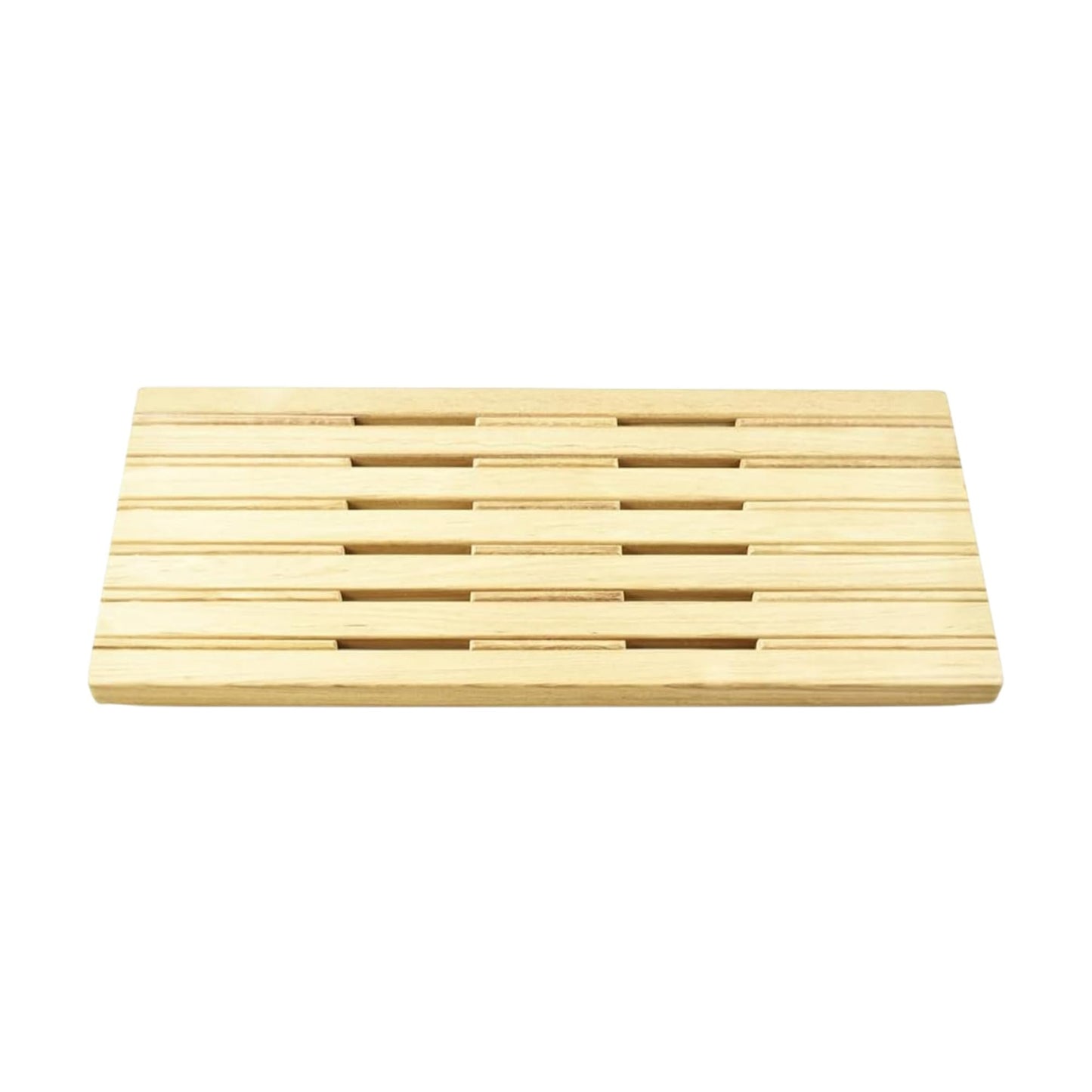 Marine City Banco plegable de teca para montaje en pared con ranuras para barco, cuarto de ducha, vapor, sala de sauna (30 pulgadas x 13 pulgadas)