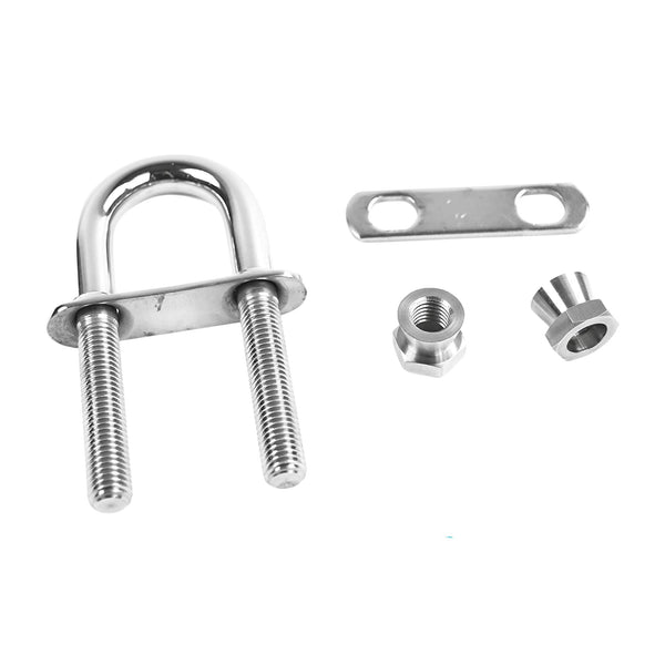 Marine City 316 Stainless Steel Welded Plate U-Bolt - Corrosion-Resistant