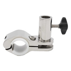 Marine City 304 Stainless Steel Flag Pole Base Fits 7/8” & 1” Rails for Boats