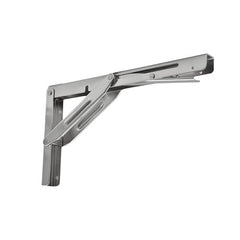 Marine City 304 Stainless Steel Table Bracket – 12” Folding Shelf Bracket
