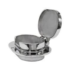 Marine City 316 Stainless Steel Chain Oval Deck Pipe Sturdy Durable in the Salt Water Environment Smooth Gloss Finish Polished Functional Design for RV Marine Boat Yacht