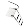 Marine City 304 Stainless Steel 3-Step O/B Swim Platform Telescoping Boat Ladder