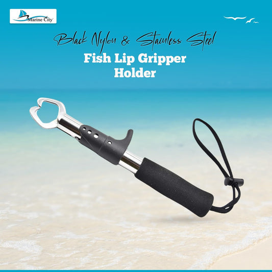 Marine City Fish Lip Gripper Holder – Portable Fish Weight Estimation Tool