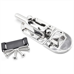Marine City Boat Acero inoxidable 316 Pestillos de puerta con perno de barril resistente/cerradura Fijación de 6 puntos (Tamaño: 3-1/2 pulgadas × 1-1/2 pulgadas) (Pequeño)