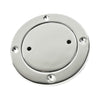 Marine City 4 inches Round 316 Stainless Steel Inspection Deck Plate for Boat