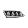 Marine City Ventilación de rejilla marina de acero inoxidable con 4 ranuras, 10" X 4-3/8" X 1-1/2" para barco