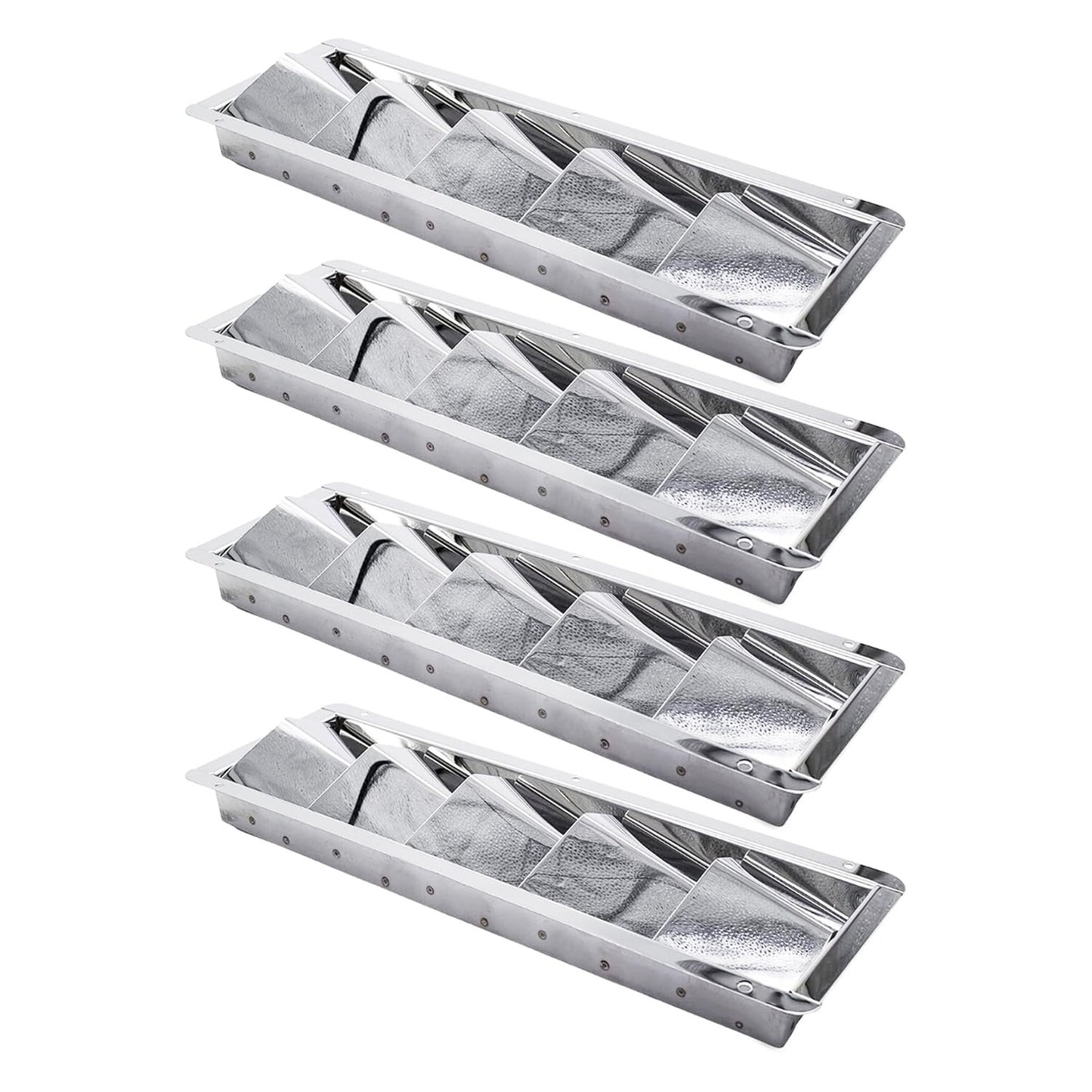 Marine City 5-Slot Louvered Vent – Stainless Steel, Corrosion-Resistant