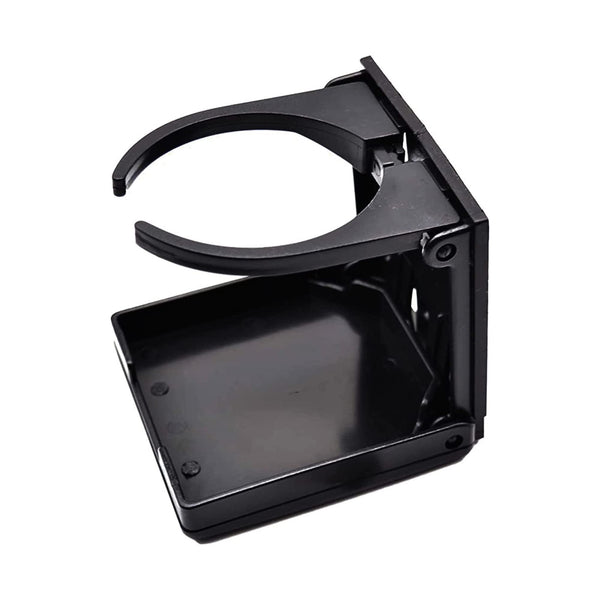 Marine City Black Adjustable Folding Cup Holder – ABS Plastic, 2-3/8” to 3-7/8”