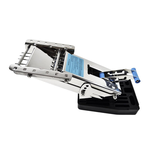 Marine City 304 Stainless Steel Outboard Motor Bracket – Up to 20 HP, Heavy Duty Marine City