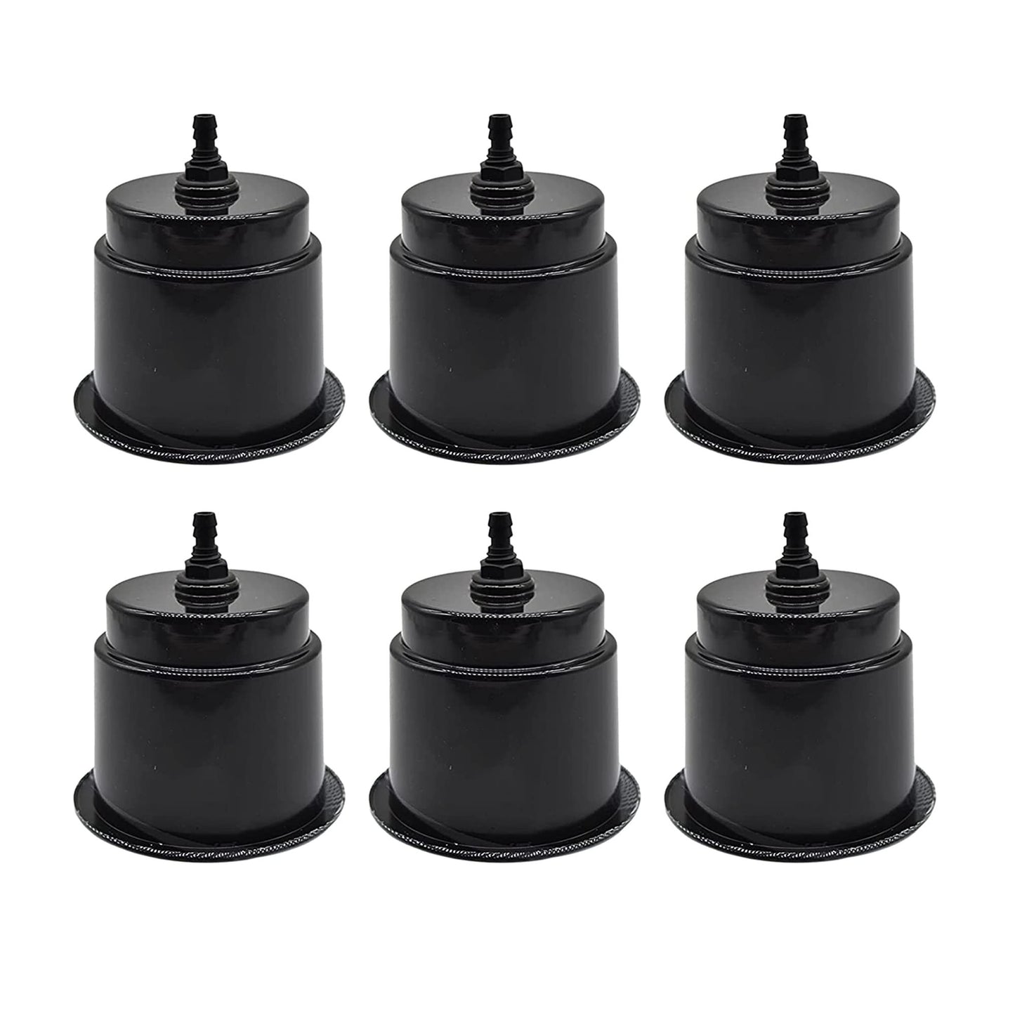 Marine City Black Closeable Plastic Cup Holder with Drain – Flush Mount Design