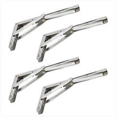 Soporte de mesa de acero inoxidable para barco Marine City - Brazo de liberación corta, L: 12