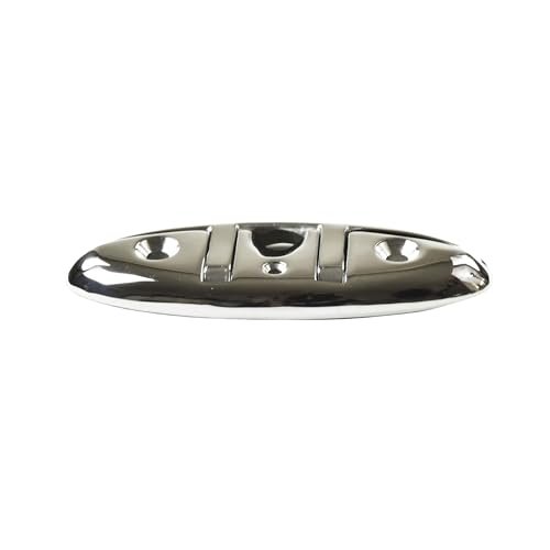 Cornamusa plegable de acero inoxidable 316 para barco Marine City de 6 pulgadas