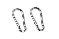 Marine City 316 Stainless-Steel 2” Carabiner/Clip Snap Hook for Sailing, Fishing, Hiking