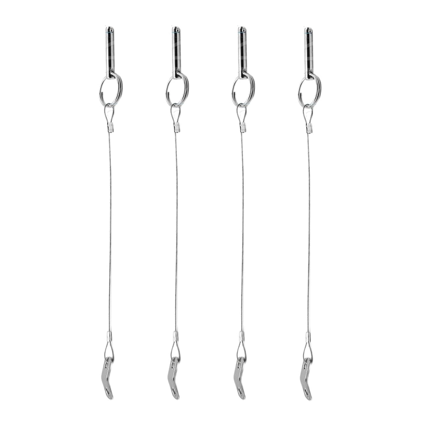 Marine City 304 Stainless Steel Bimini Top Quick Release Pin with Cable