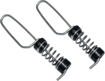 Marine City Deluxe Antenna Flag Clips – 304 Stainless Steel 2-7/8” (Pack of 2) Marine City