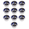 Marine City Stainless Steel Blue LED Illuminated Drink Holder with Drain(10 Pcs)