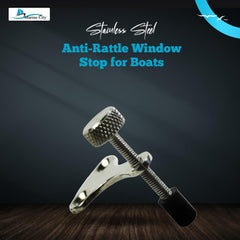 Marine City Anti-Rattle Window Stop – 304 Stainless Steel Marine Boat Lock