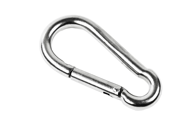 Marine City 316 Stainless-Steel 2” Carabiner/Clip Snap Hook for Sailing, Fishing, Hiking