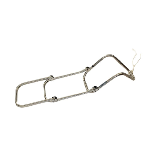 MARINE CITY 3-Step Folding Boat Ladder with Rope– 304 Stainless Steel