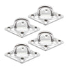 Marine City U-Shaped Pad Eye – Polished Stainless Steel, 2-3/8 x 1-1/2"