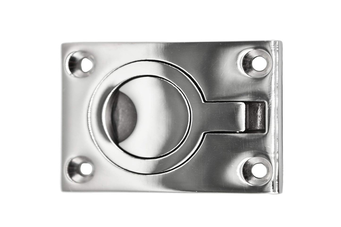 Marine City Locker Lift Pull Ring Handle – 316 Stainless Steel, 1.75 × 2.5" Marine City