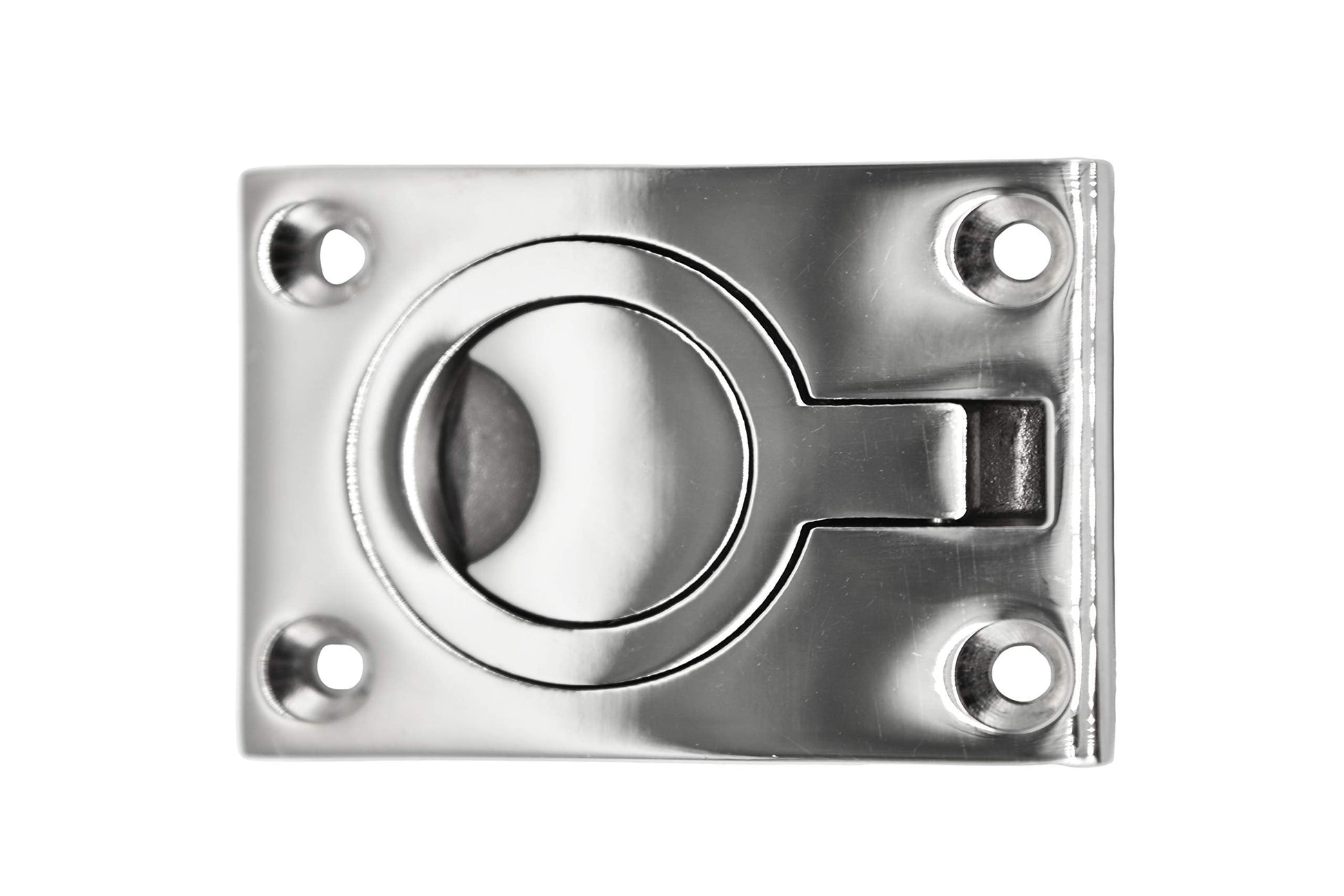 Marine City Locker Lift Pull Ring Handle – 316 Stainless Steel, 1.75 × 2.5" Marine City