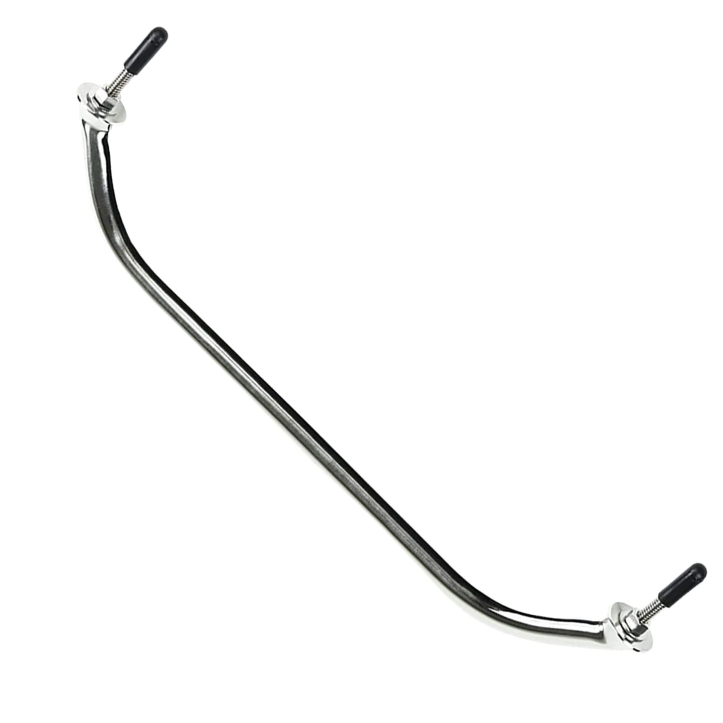 Marine City Stainless Steel Oval Grab Rail Handle with Flange & Stud – 16 Inch