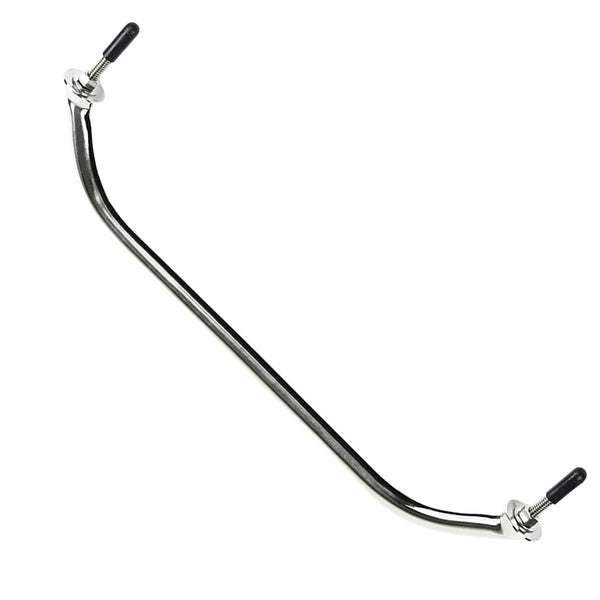 Marine City Stainless-Steel Oval Grab Rail Handle with Flange and Stud (16inch)