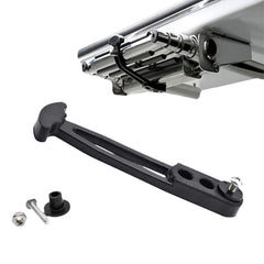 Marine City Boat Strap Boarding Latch Band – Black Silica Rubber, Bungee Rope