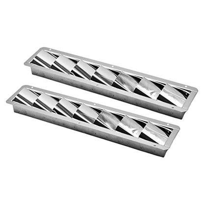 Marine City 7-Slot Louvered Vent – Stainless Steel, Durable, Corrosion-Resistant