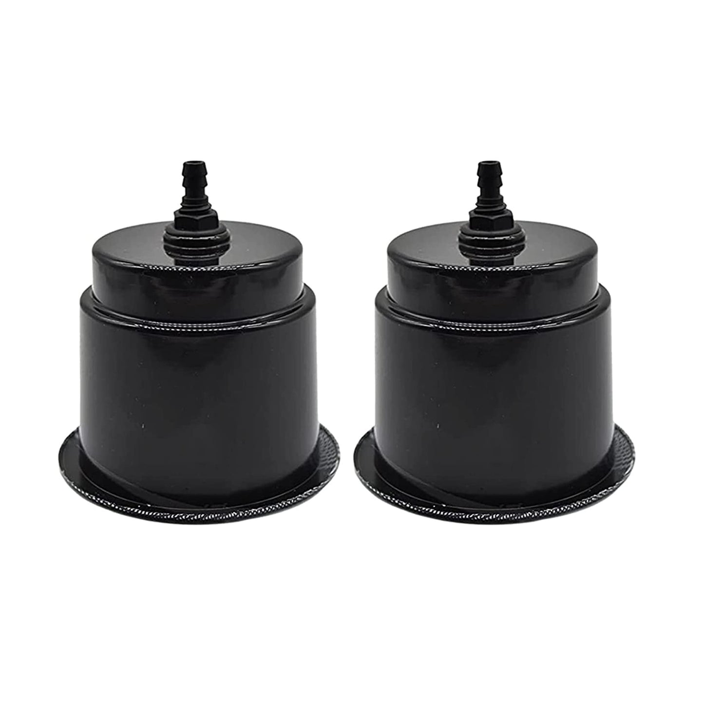 Marine City Black Closeable Plastic Cup Holder with Drain – Flush Mount Design