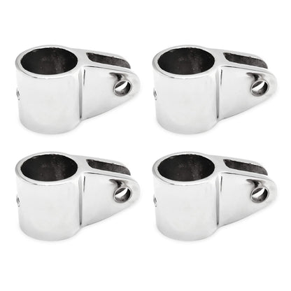 Marine City 316 Stainless Steel Round Jaw Slide for Bimini Top – 1" Tube (4 Pcs)