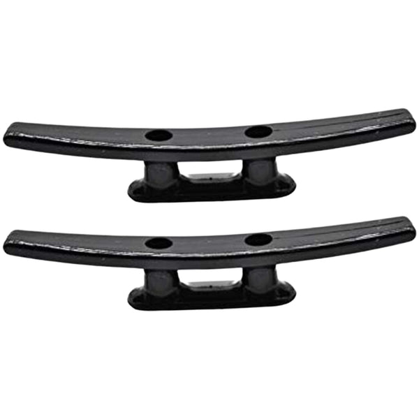Marine City High Impact Nylon Dock Cleat – 6 Inches Rust-Proof (Pack of 2)