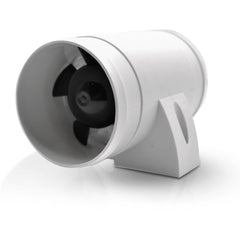 Marine City 12V 3-Inch Hose Bilge Blower – Injection Molded ABS, 158 CFM