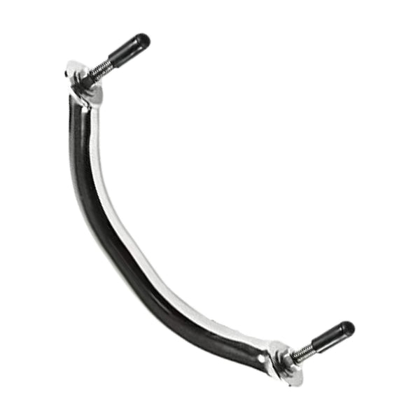 Marine City Oval Grab Rail Handle with Flange, 7-7/8 Inch, Stainless Steel