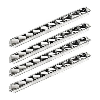 Marine City 10-Slot Louvered Vent – 304 Grade Stainless Steel, Easy Installation Marine City
