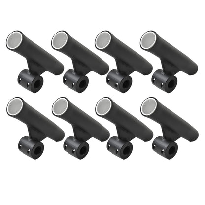 Marine City Adjustable Fishing Rod Holder, 7/8"-1" Rails, Anodized Aluminum Marine City
