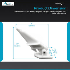 Marine City Universal Speedometer Kick-Up Pitot Tube – Automatic Kick-Up