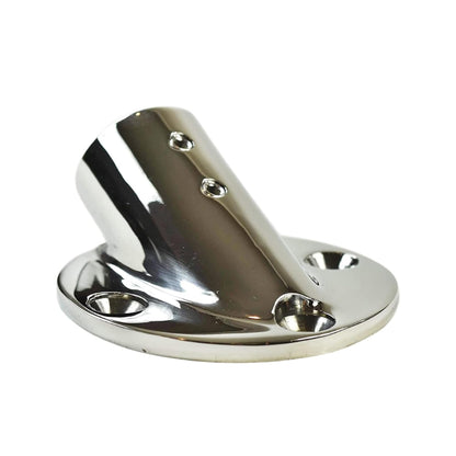Marine City 316 Stainless Steel Boat Hand Railing Fittings – 1” Round Base Marine City