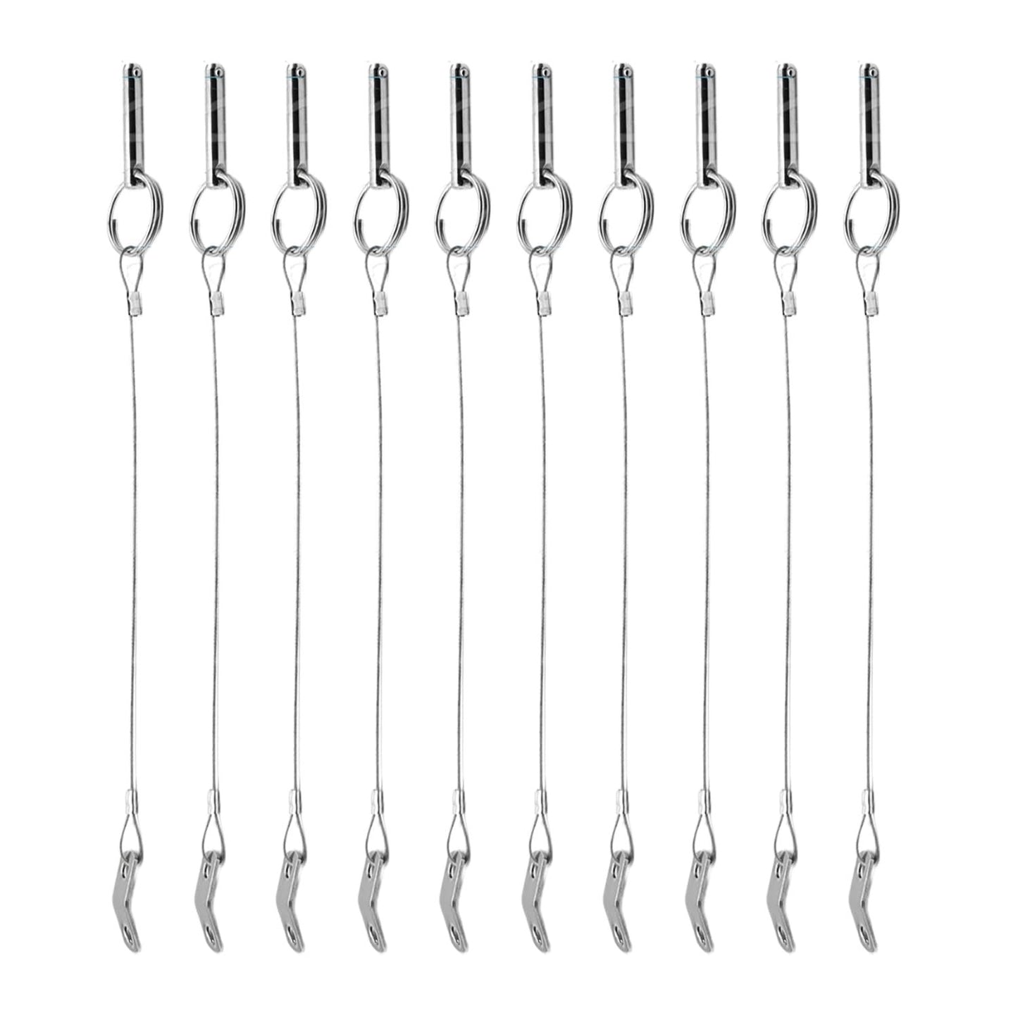 Marine City 304 Stainless Steel Bimini Top Quick Release Pin with Cable