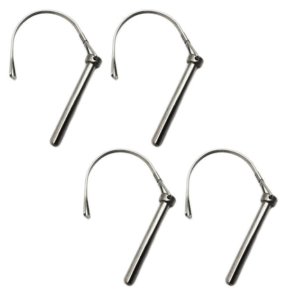 MARINE CITY Pasador de bloqueo de acoplador de seguridad resistente de acero inoxidable 304 de 5/16 pulgadas para yate (1 unidad)