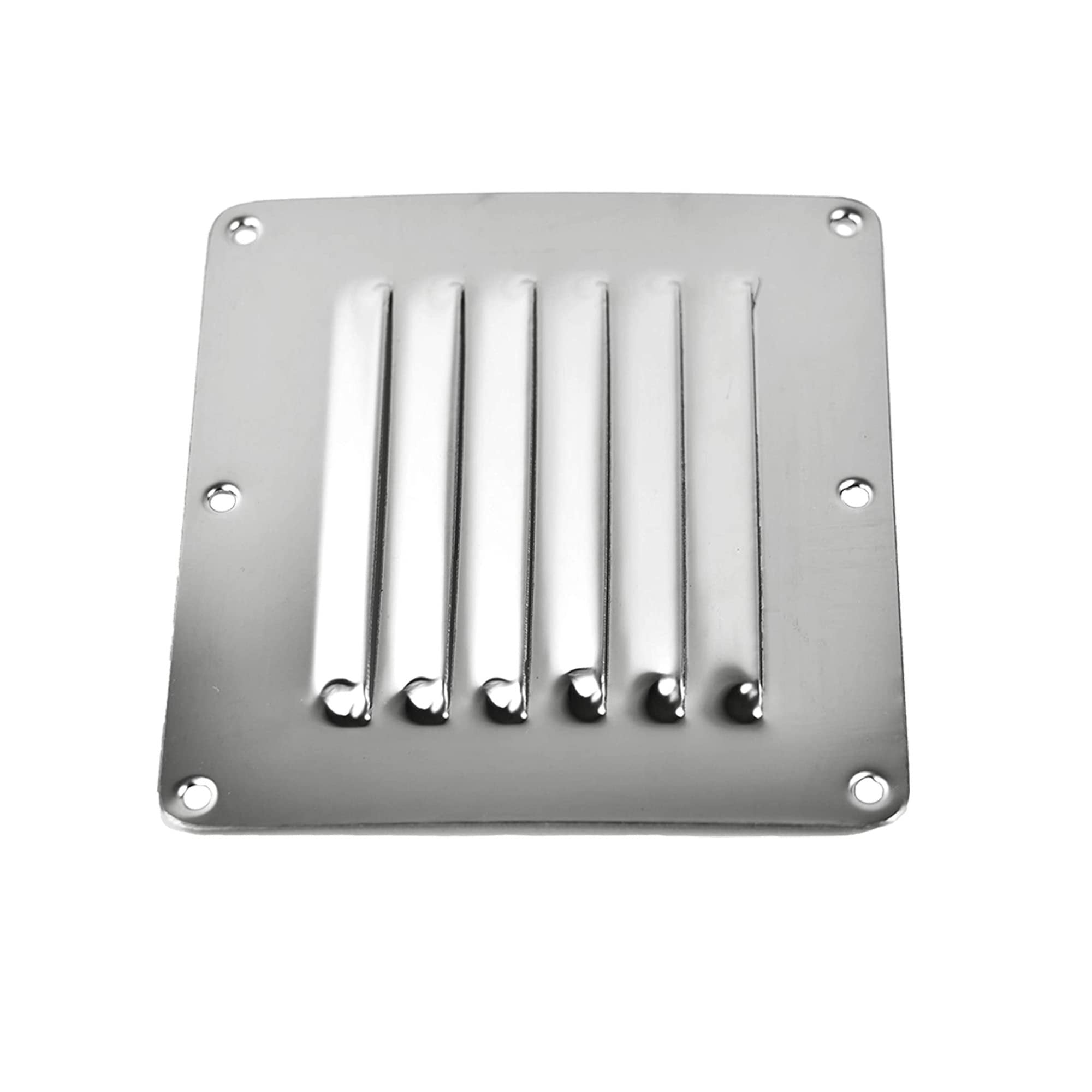 Rectangle Stamped Louvered Vent (4-1/2”×5”)(1pcs)