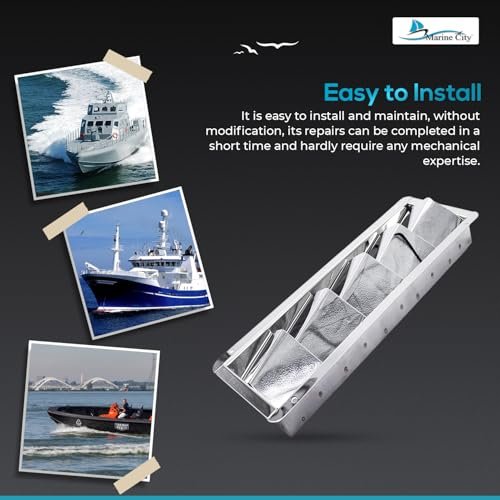 Marine City 5-Slot Louvered Vent – Stainless Steel, Corrosion-Resistant