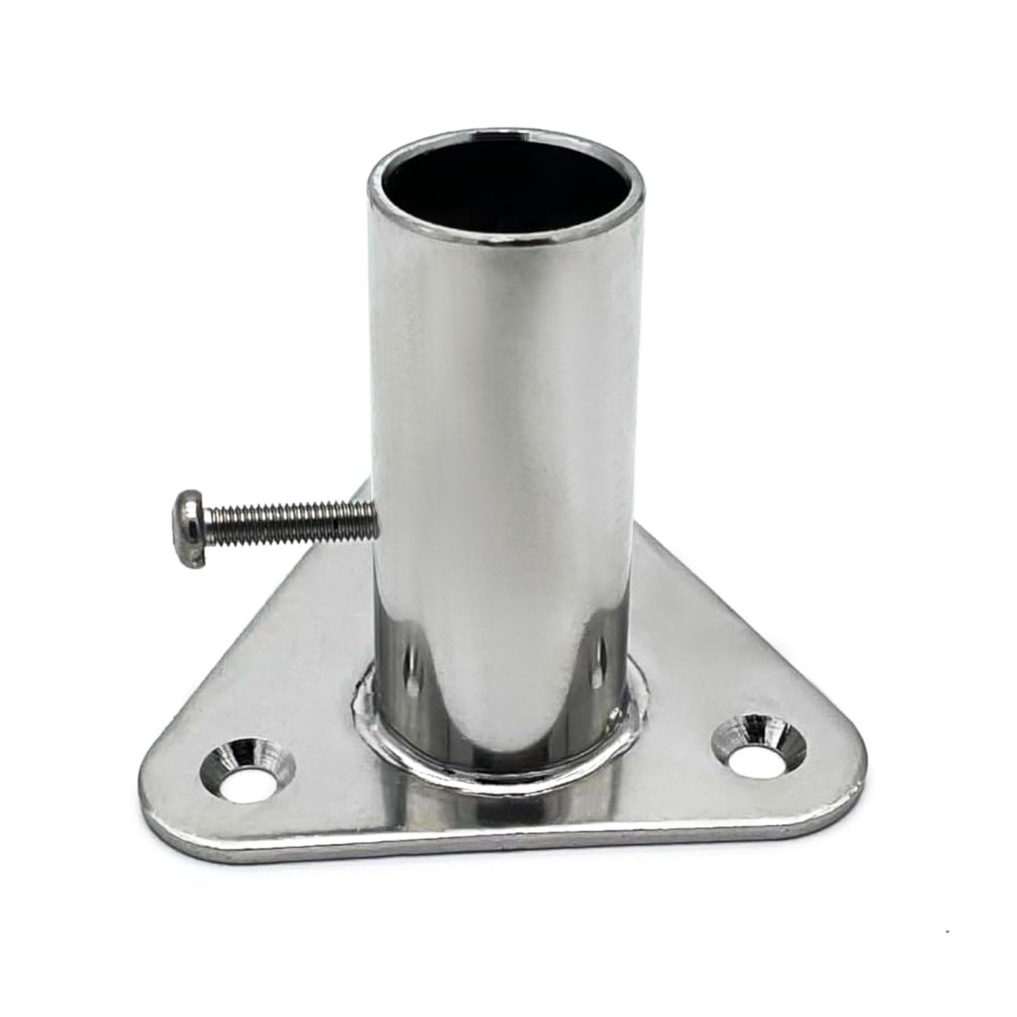 Marine City 316 Stainless Steel 87° Stanchion Socket – Fits 1-Inch Poles MARINE CITY