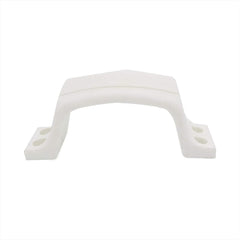 Marine City White Plastic Transom Step Handle – 6-3/8” Width, Glass-Reinforced