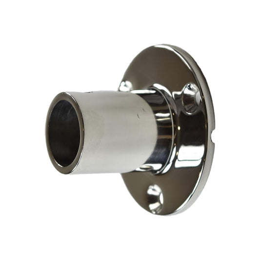 Marine City 316 Stainless Steel Boat Hand Railing Fittings – 1” Round Base